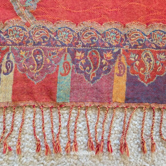 NWT Devernois Woven Wool Scarf French - Picture 6 of 15